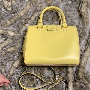 Kate Spade Yellow Bowling Bag